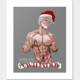 Feliz Navidaddy Posters and Art